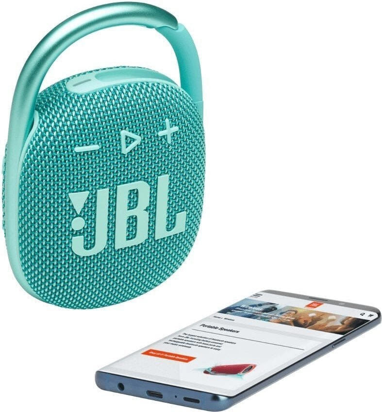 JBL Clip 4 Teal | Покупайте в фирменном интернет магазине JBL by