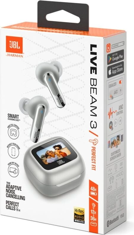 JBL live beam3 【美品】 Наушники JBL Live Beam 3 SIlver | Покупайте в фирменном интернет