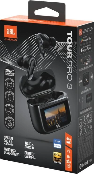 【新品・未開封】JBL TOUR PRO 3 ワイヤレスイヤホン　ブラック Наушники JBL Tour Pro 3 Black | Покупайте в фирменном интернет