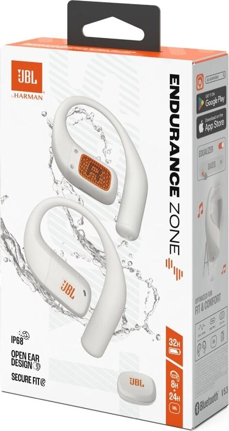 Наушники JBL Endurance Zone White | Покупайте в фирменном интернет
